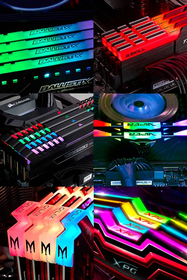 DDR4 RGB LED Lighting