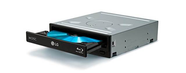 Internal SATA LG Blu-Ray/DVD/CD Writer/Reader, All in one of Optical Drive