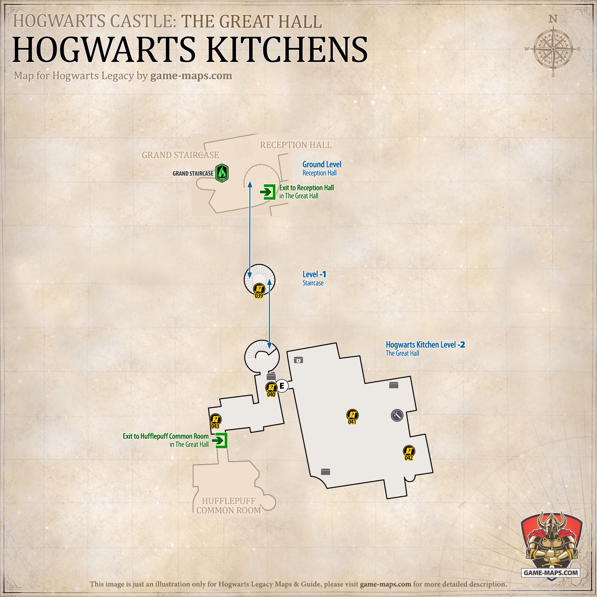 Hogwarts cozinha legado de Hogwarts