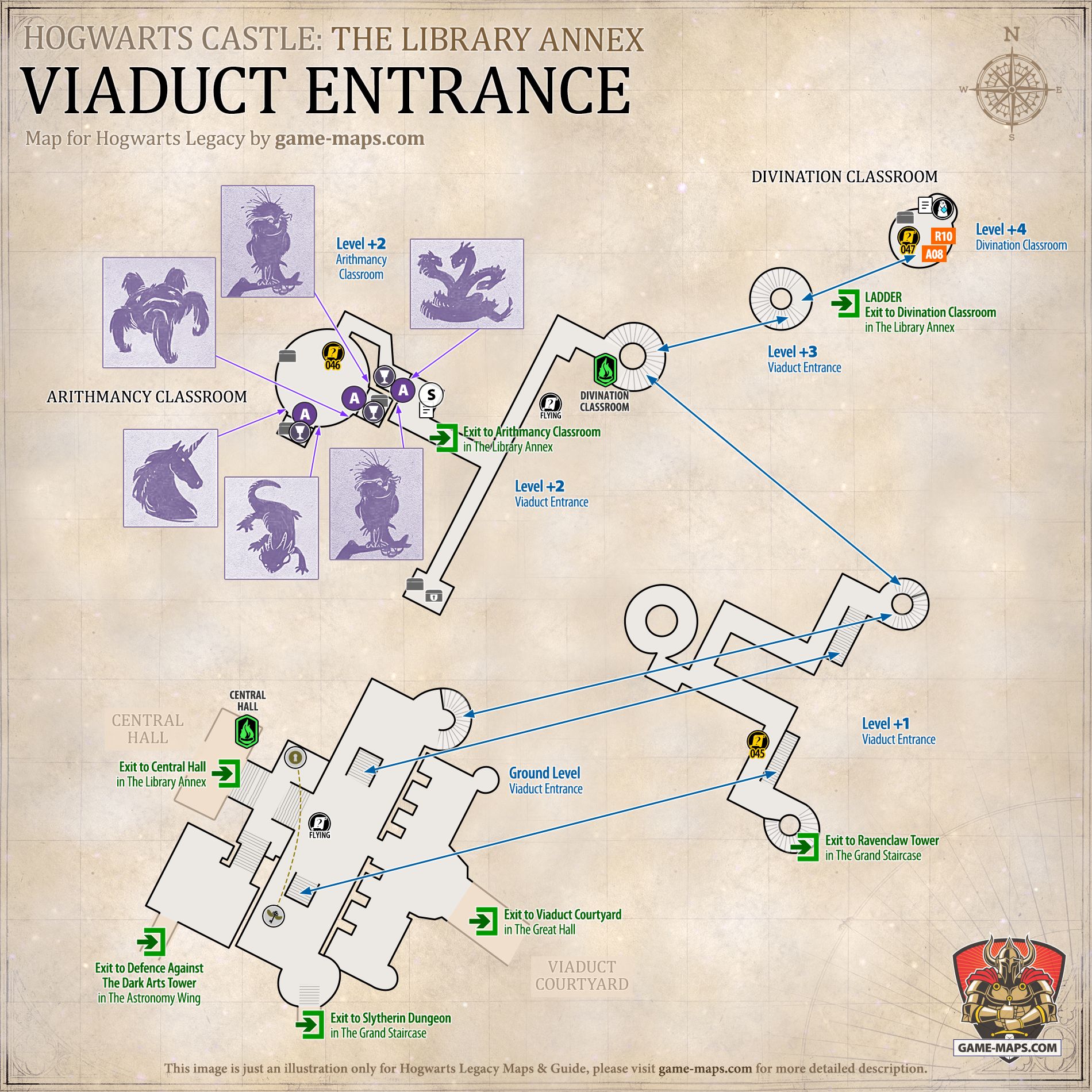 Viaduct Entrance Hogwarts Legacy