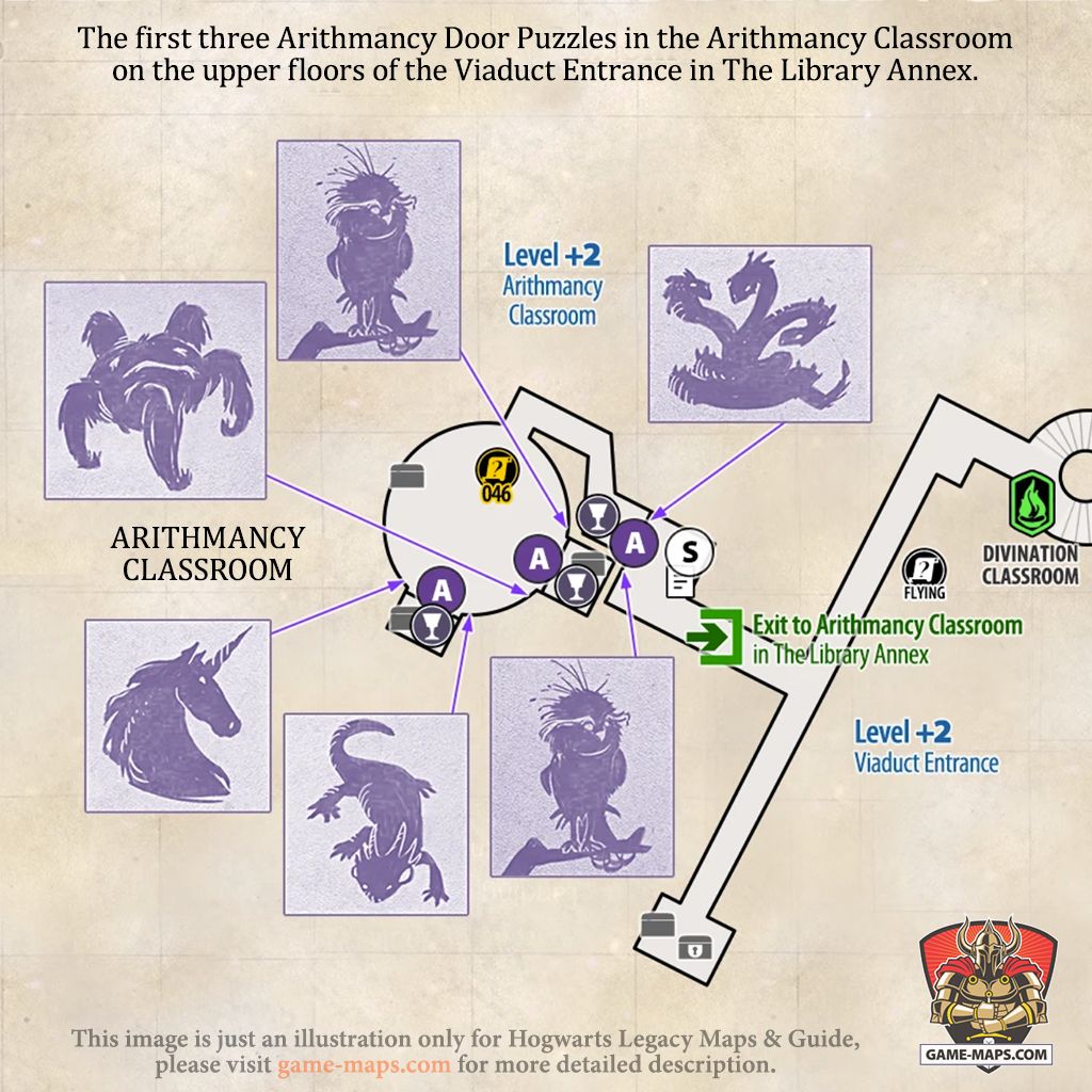 How to solve Arithmancy door puzzles in Hogwarts Legacy - Polygon