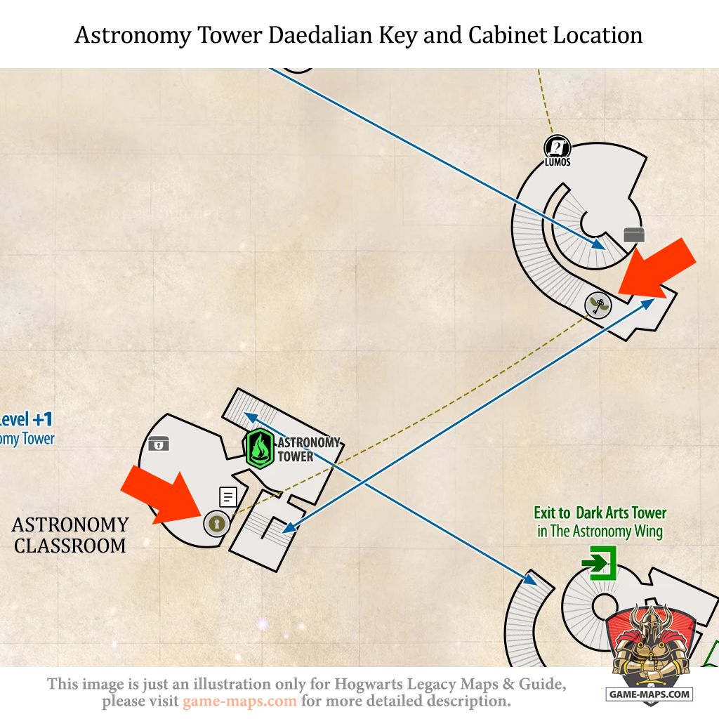 Where to find all 16 Daedalian Keys in Hogwarts Legacy