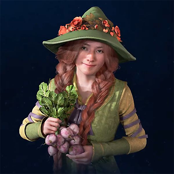 Mirabel Garlick in Hogwarts Legacy Professor of Herbology - Hogwarts Legacy