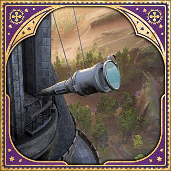 Astronomy Telescope - Revelio Field Guide Page - Hogwarts Legacy