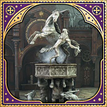 Central Hall Fountain - Revelio Field Guide Page - Hogwarts Legacy