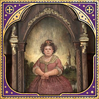 Fat Lady Portrait - Revelio Field Guide Page - Hogwarts Legacy