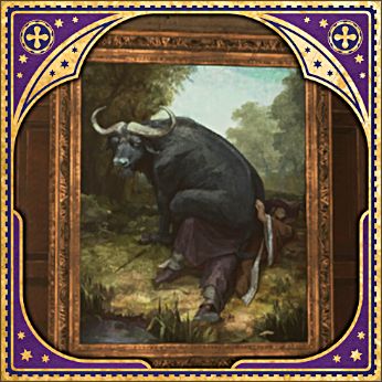 Portrait of Baruffio - Revelio Field Guide Page - Hogwarts Legacy