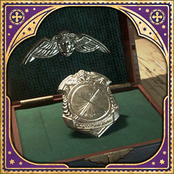 Professor Sharp's Auror Badge - Revelio Field Guide Page - Hogwarts Legacy