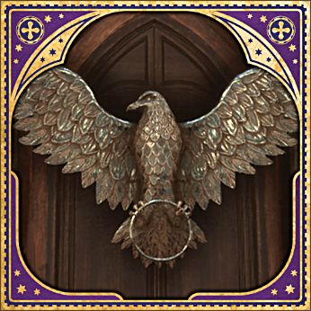 Ravenclaw Doorknocker - Revelio Field Guide Page - Hogwarts Legacy