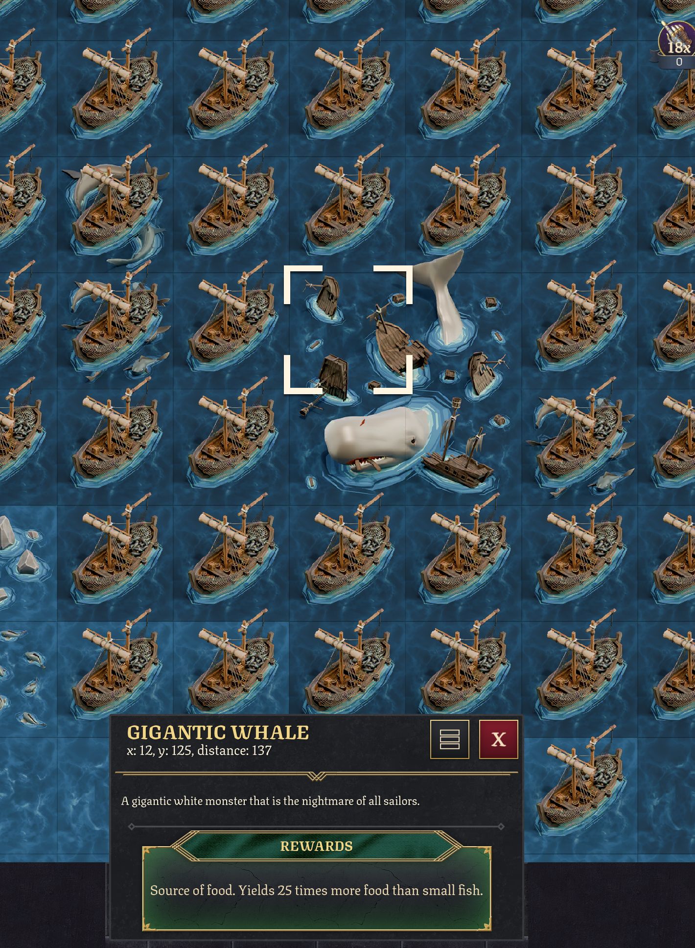 Gigantic Whale - Legacy of Kings: Idle Builder