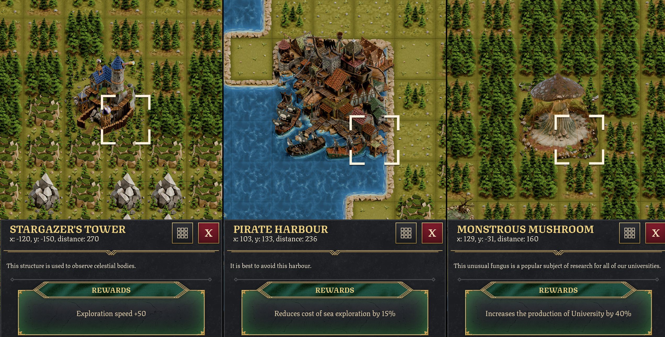 Landmarks provide top-tier bonuses - Legacy of Kings: Idle Builder