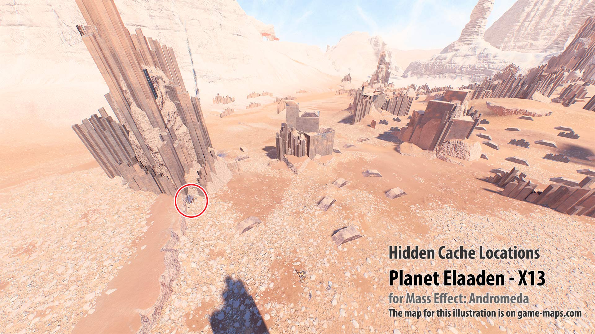 Hidden Cache - Planet Elaaden-X13 - Mass Effect Andromeda.