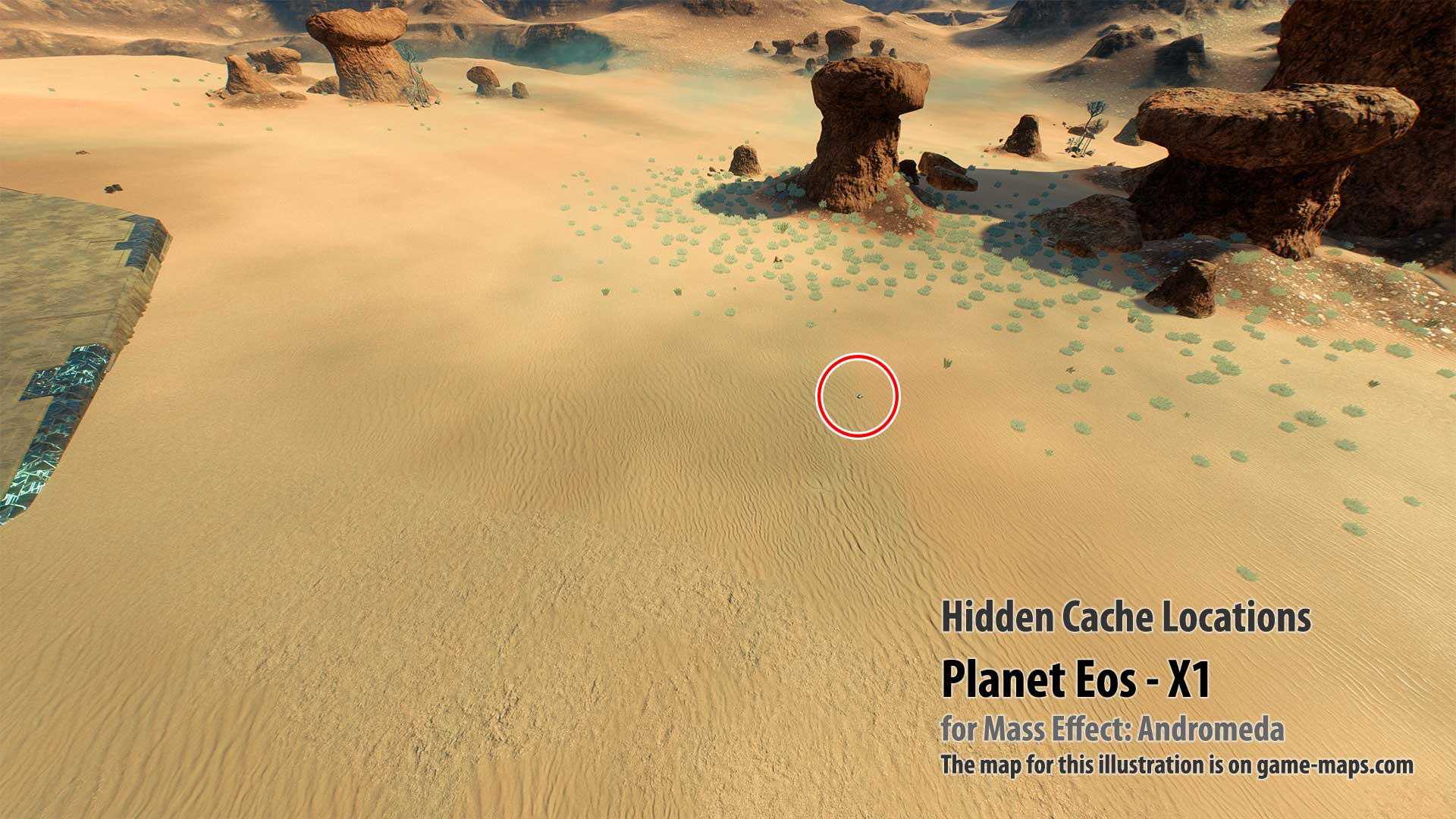 Hidden Cache - Planet Eos-X1 - Mass Effect Andromeda.