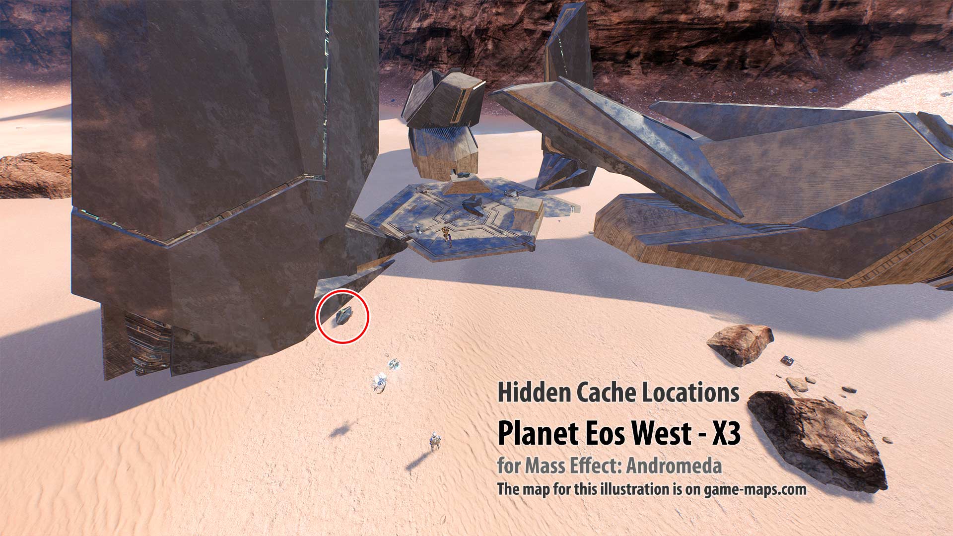 Hidden Cache - Planet EosWest-X3 - Mass Effect Andromeda.