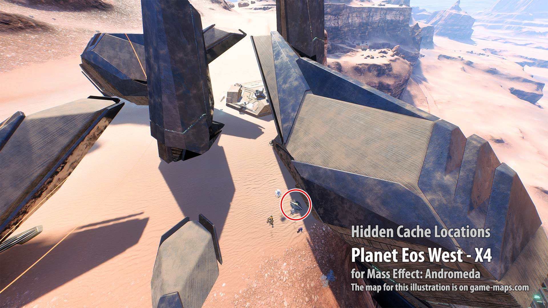 Hidden Cache - Planet EosWest-X4 - Mass Effect Andromeda.