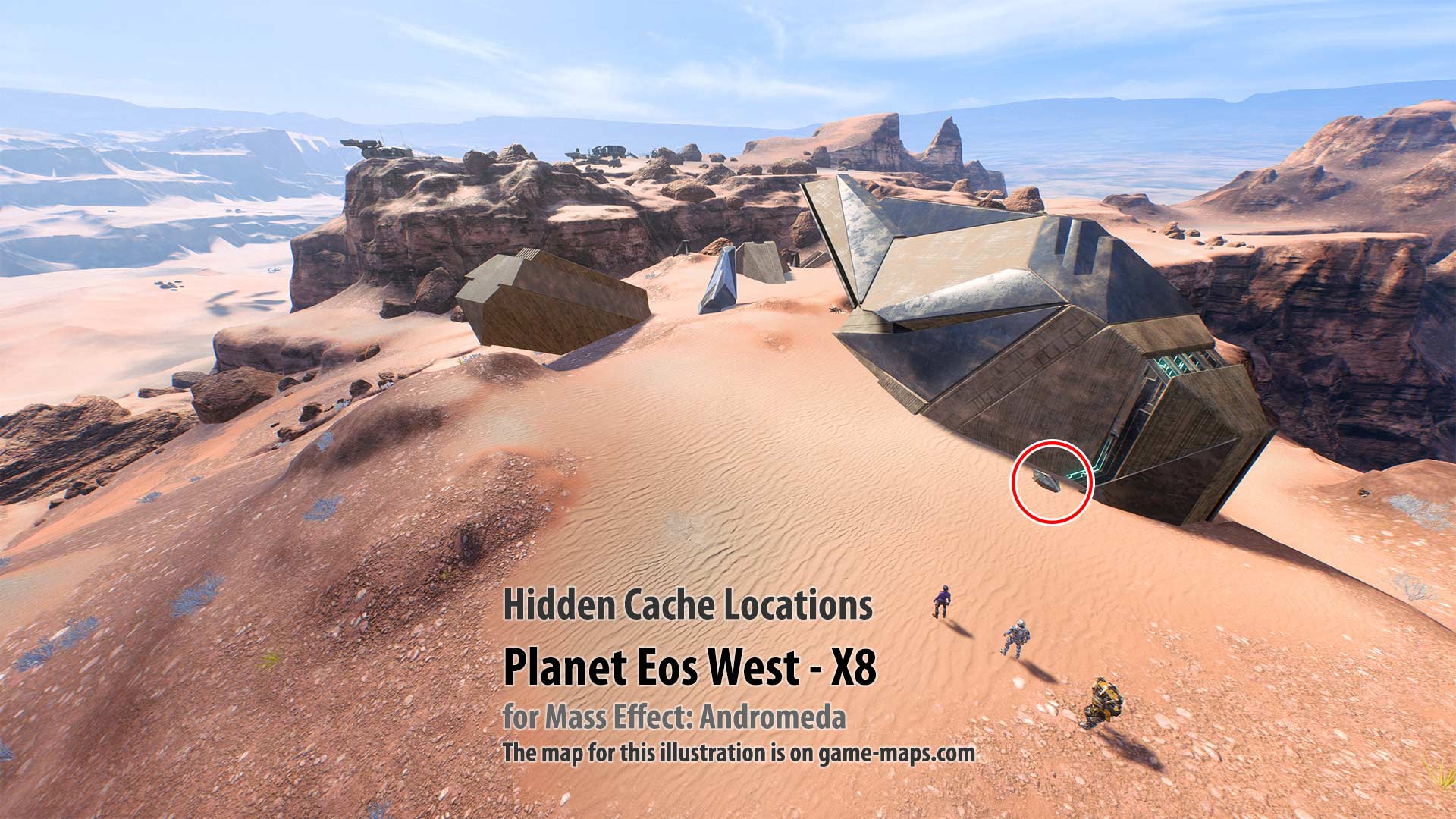 Hidden Cache - Planet EosWest-X8 - Mass Effect Andromeda.