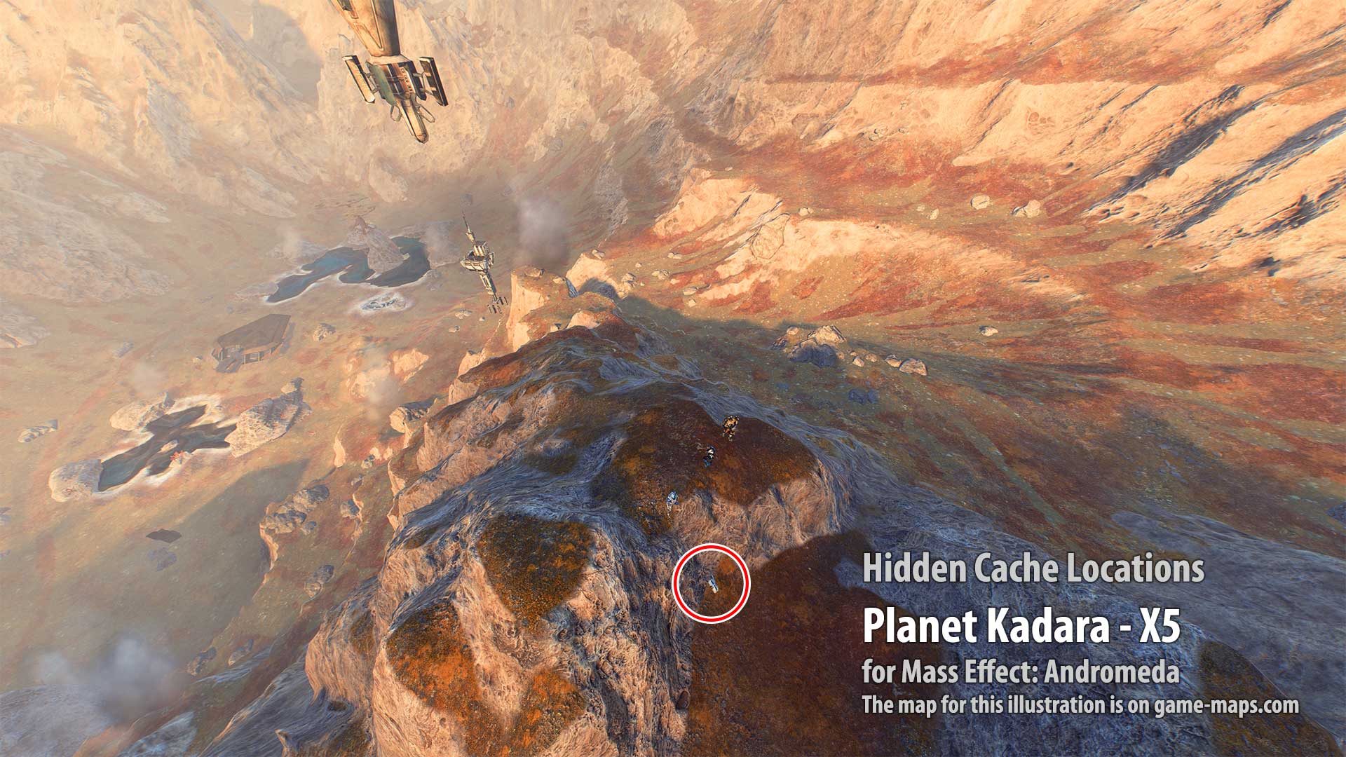 Hidden Cache - Planet Kadara-X5 - Mass Effect Andromeda.