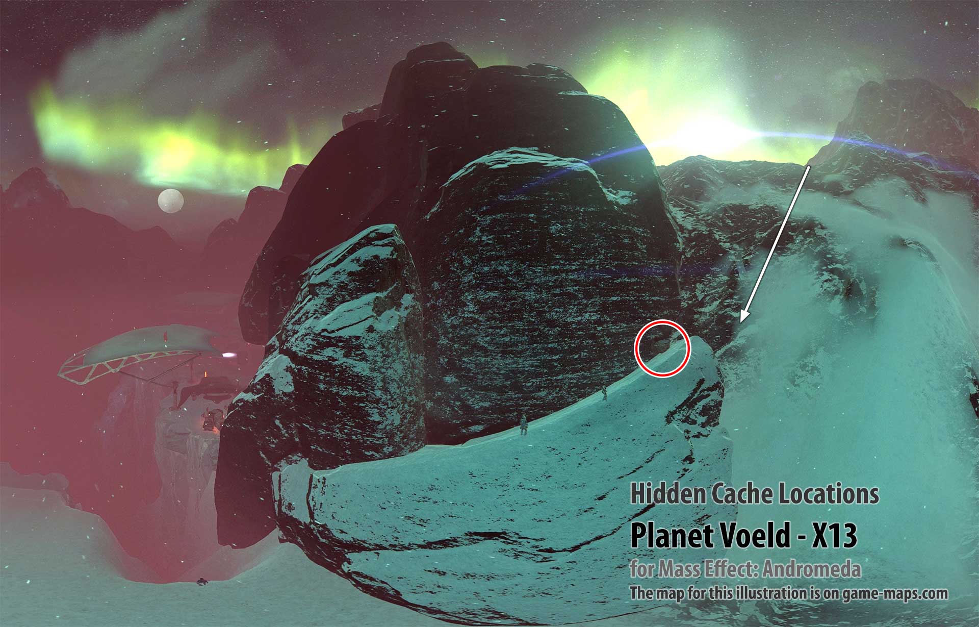 Hidden Cache - Planet Voeld-X13 - Mass Effect Andromeda.