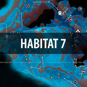 Habitat 7 Planet Map