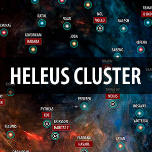 Heleus Cluster Map