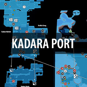 Kadara Port Map
