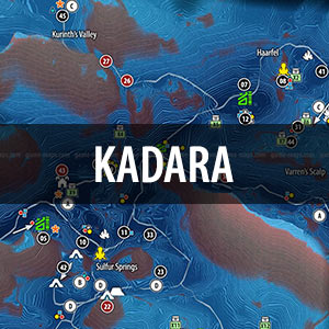 Kadara Planet Map