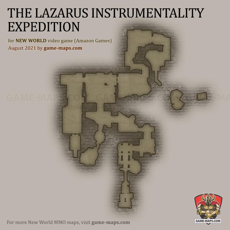 The Lazarus Instrumentality Expedition Map - New World MMO