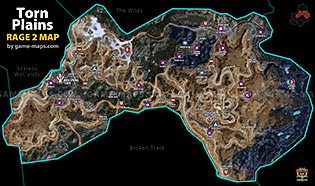 Torn Plains Rage 2 Map