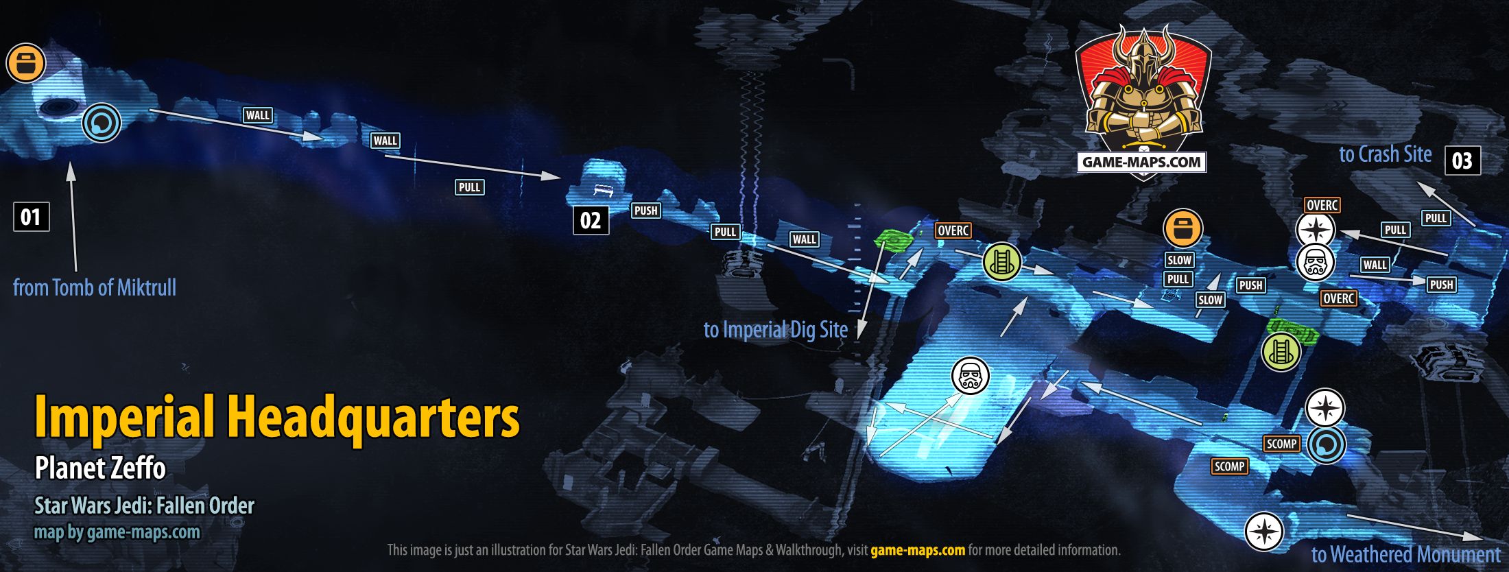 Star Wars Imperial Base Map