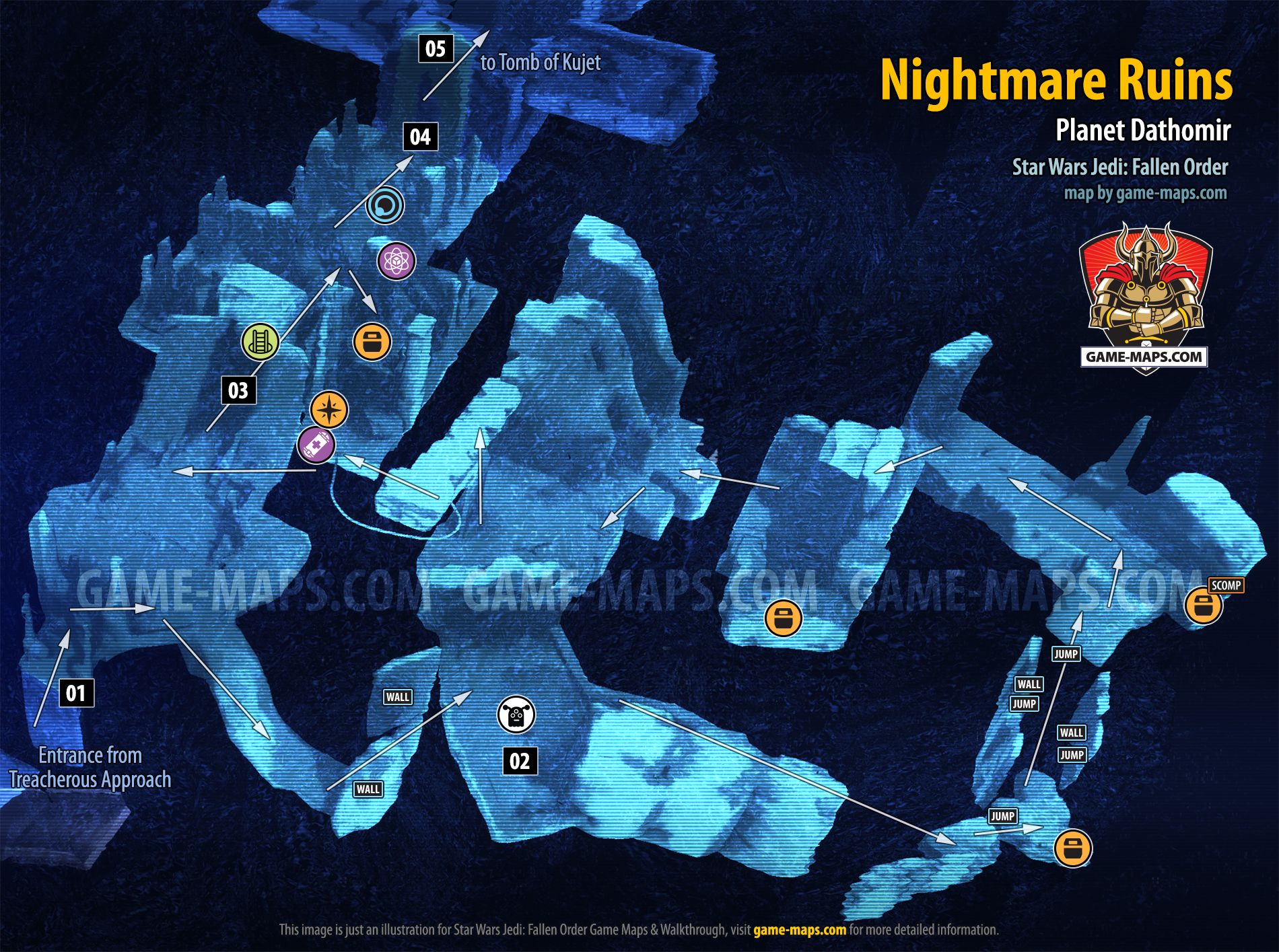 Nightmare Ruins Map Star Wars Jedi: Fallen Order