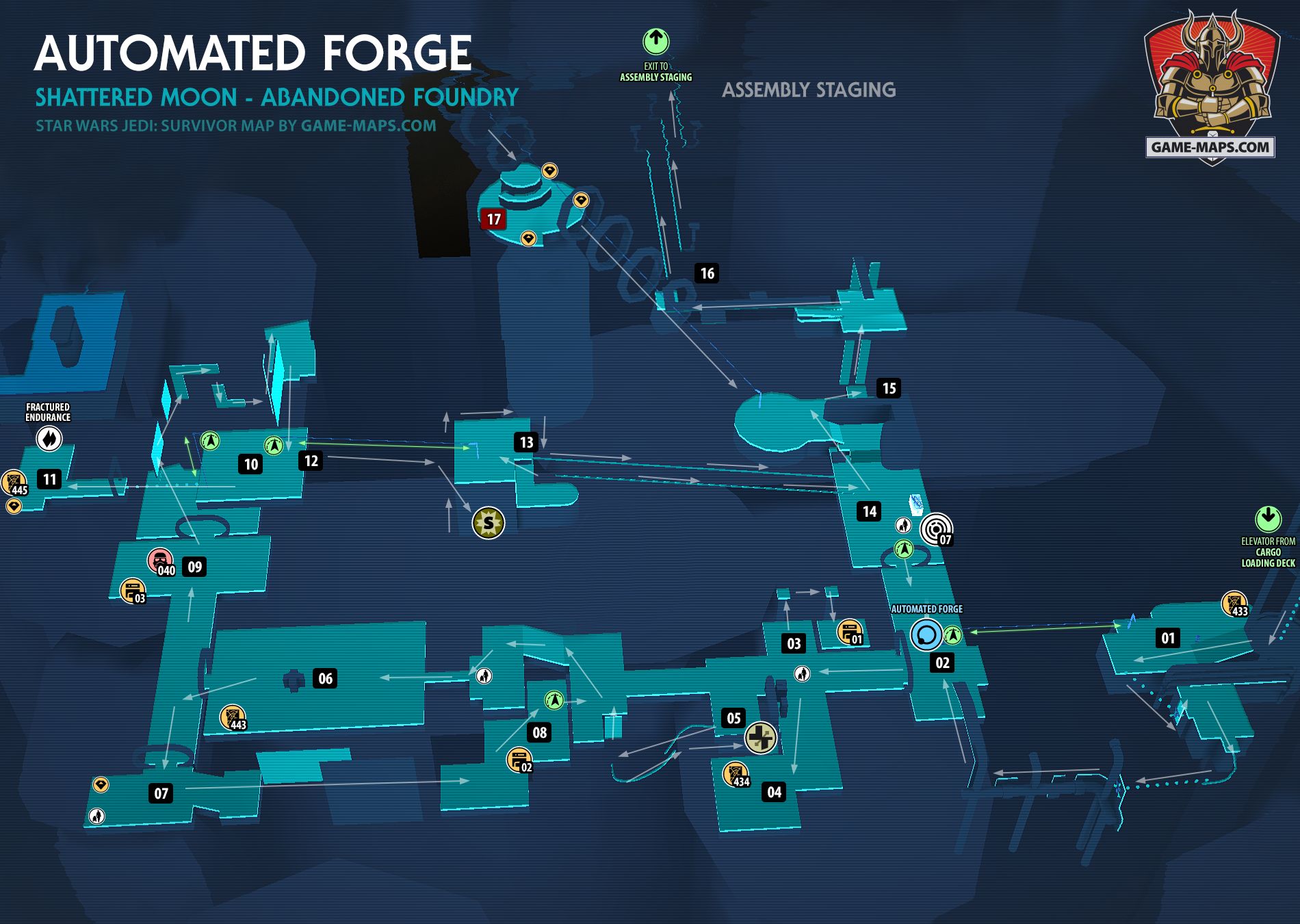 Automated Forge Map Jedi Survivor