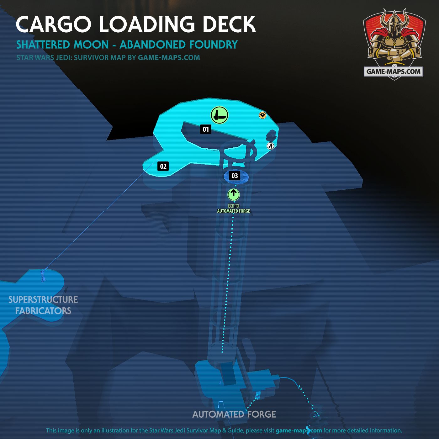 Cargo Loading Deck Map Star Wars Jedi Survivor
