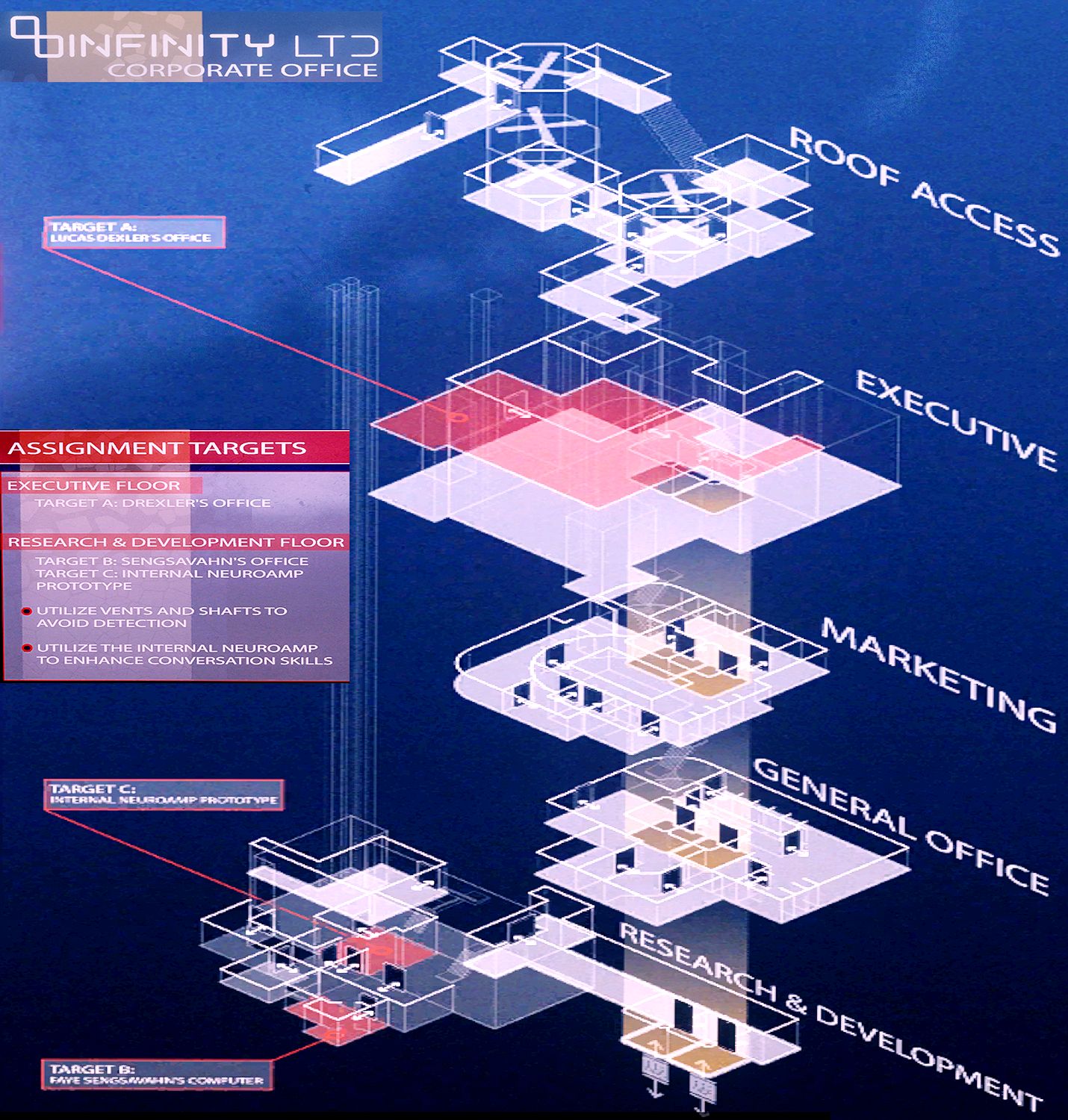 Neon City Map Starfield