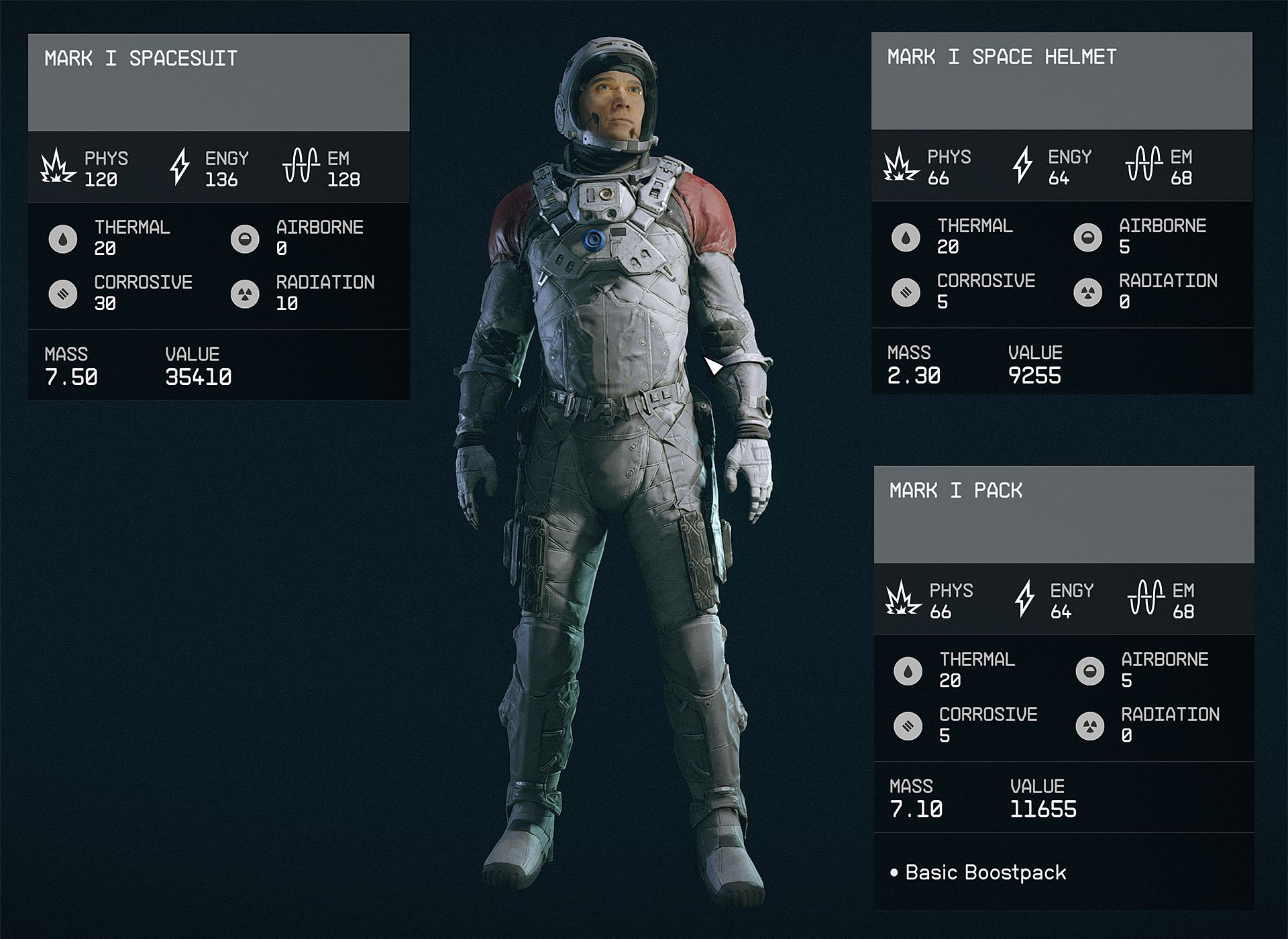 Mark I Spacesuit in The Lodge Starfield - Starfield