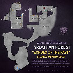 Small Arlathan Forest Map - Echoes of the Past