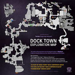 Small Dock Town Exploration Map