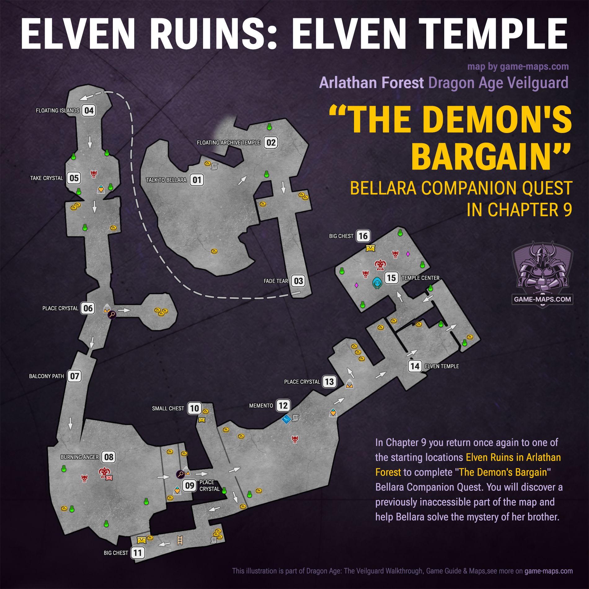 Elven Ruins: Elven Temple - The Demon's Bargain - Dragon Age Veilguard