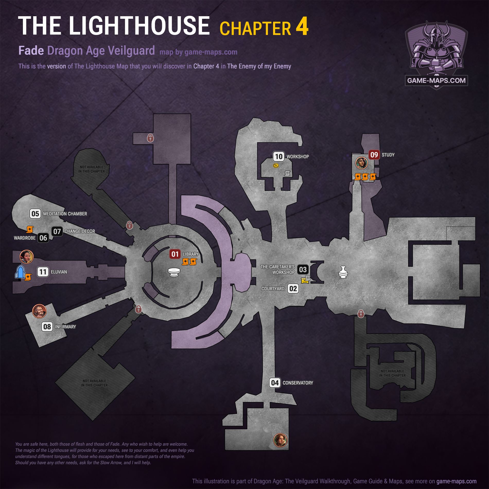 The Lighthouse 4 Dragon Age Veilguard Map - The Enemy of My Enemy Quest - Chapter 4: Fade