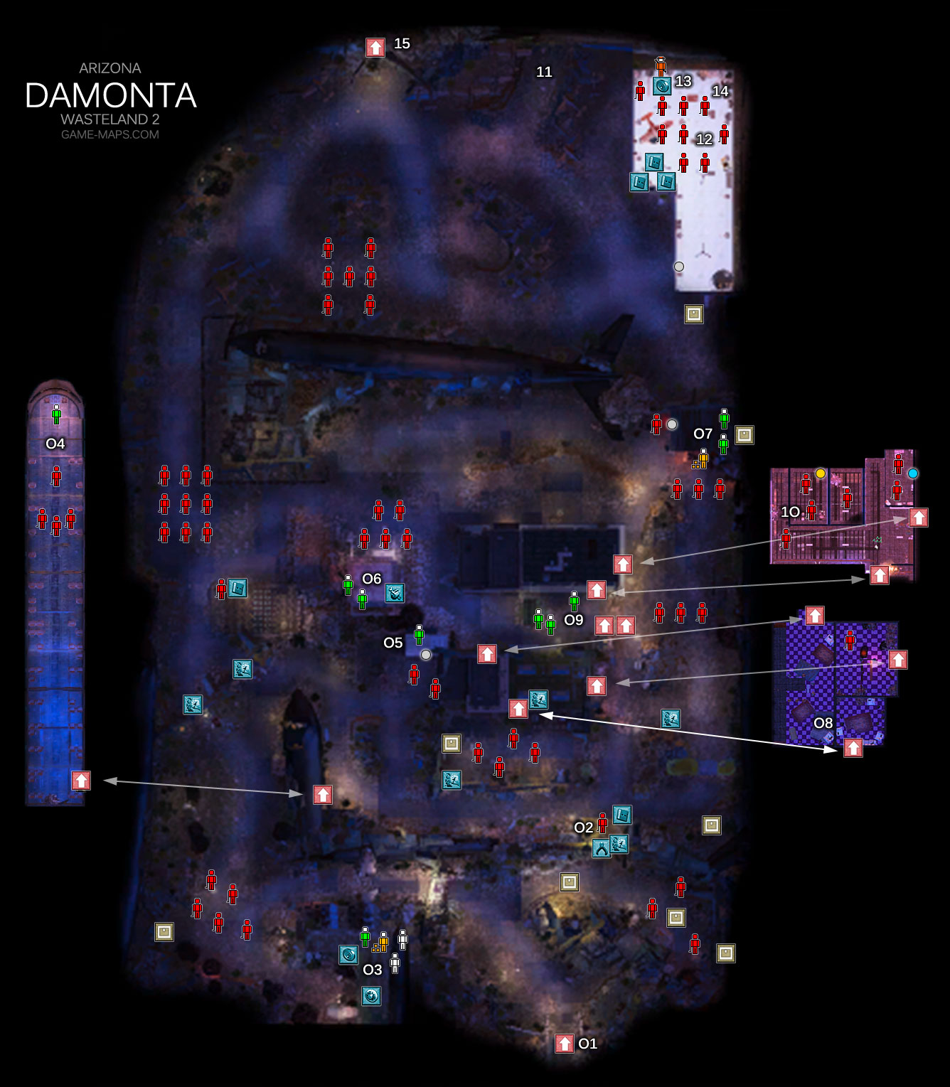 wasteland 2 shrine map