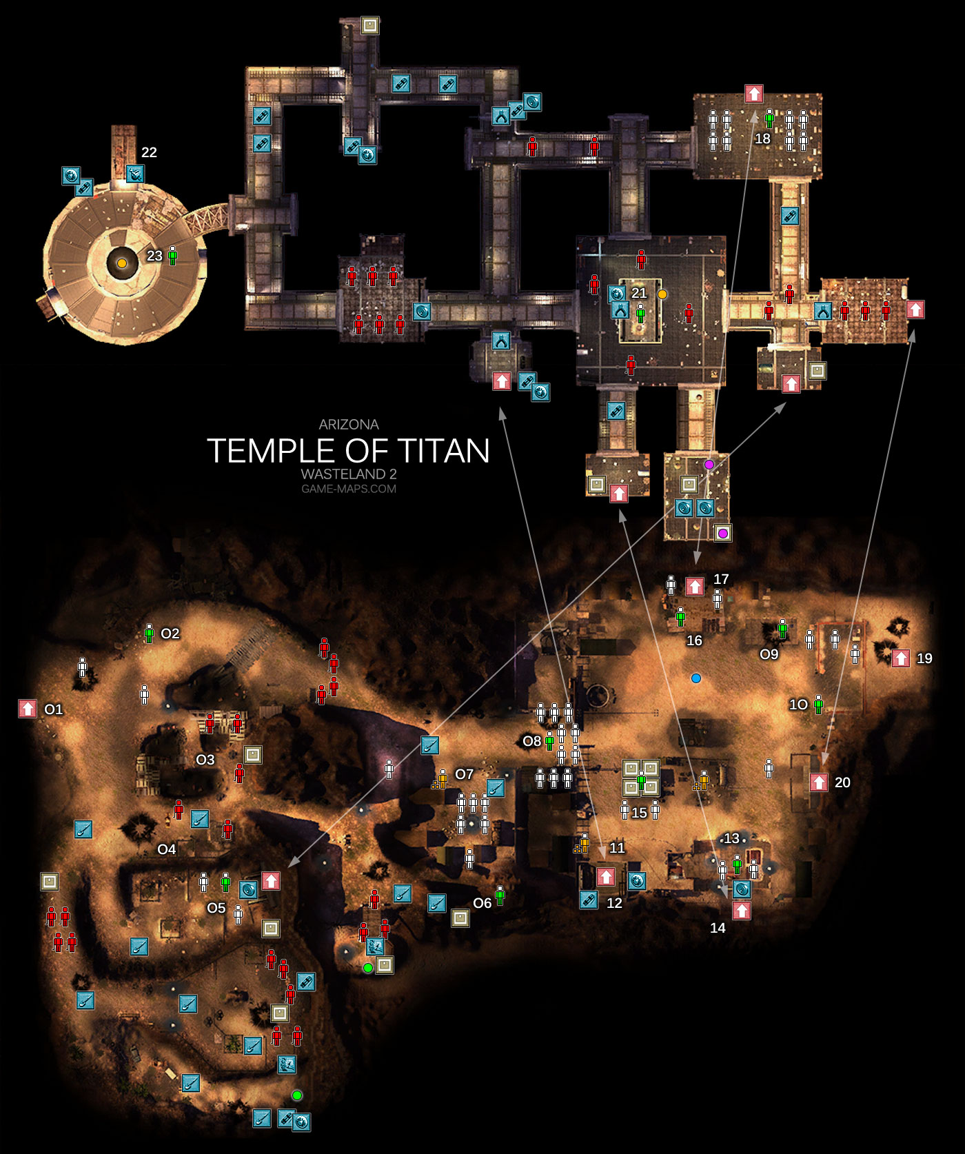 Temple of Titan - Arizona - Wasteland 2