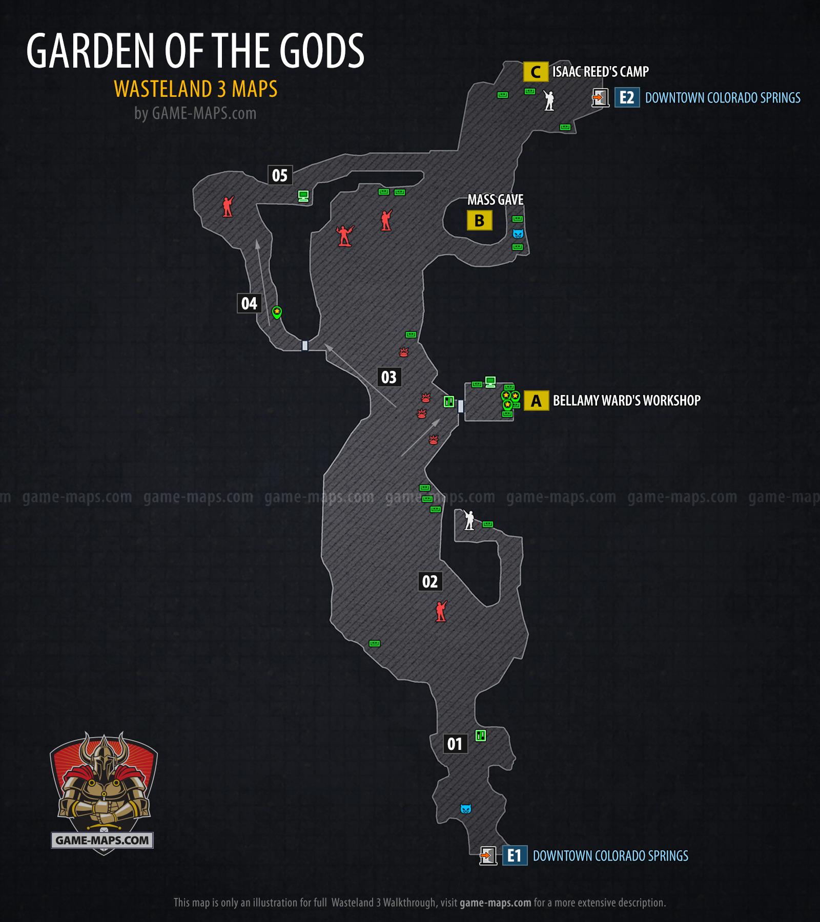 the sun origin wasteland map