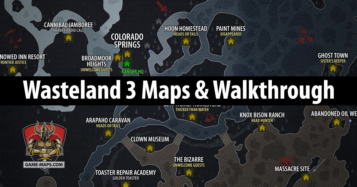 Wasteland 3 Colorado Map Get Map Update