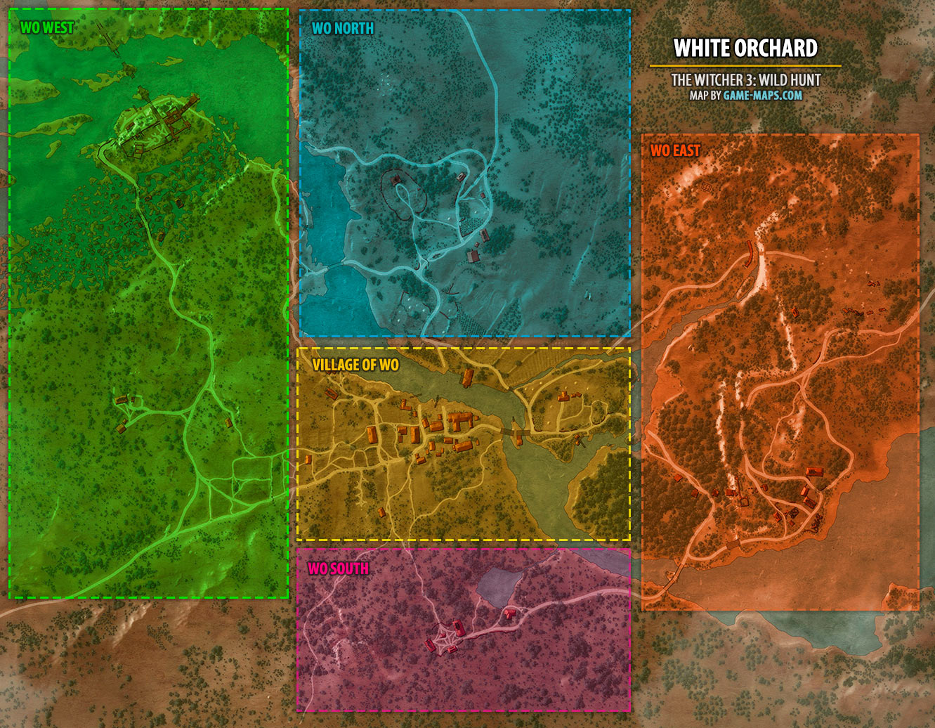 The Witcher 3 maps