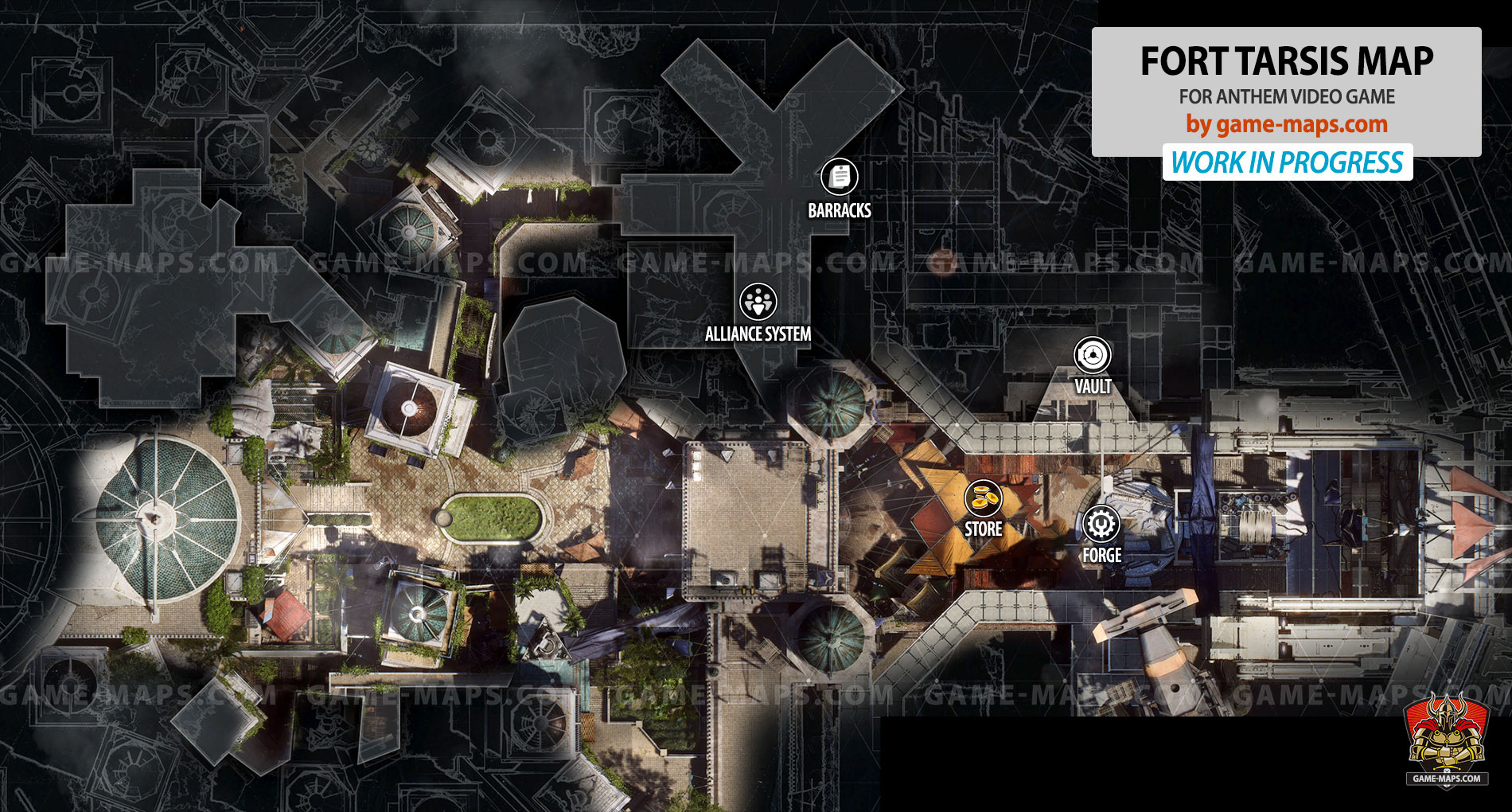 forts game split map