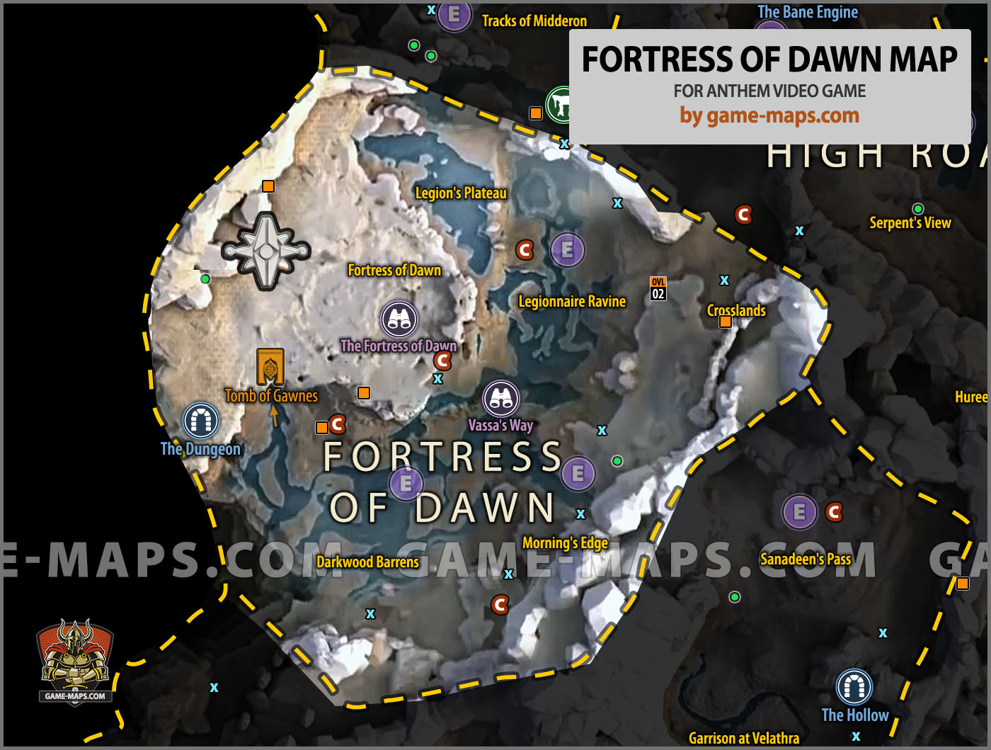 Fortress of Dawn Map - Anthem