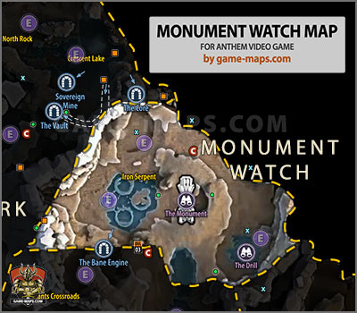 Monument Watch Map