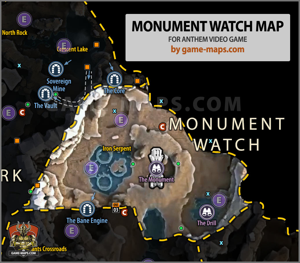 Monument Watch Map - Anthem