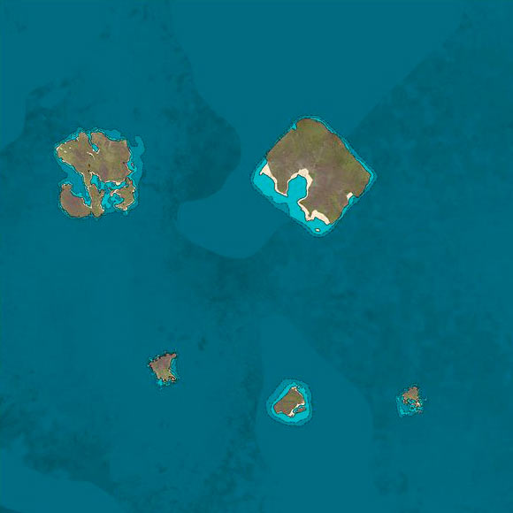 Region K4 Map for Atlas MMO.