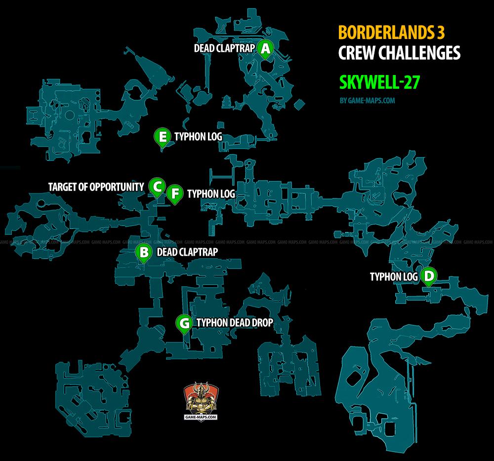 Borderlands 3 Map Crew Challenges in Skywell-27