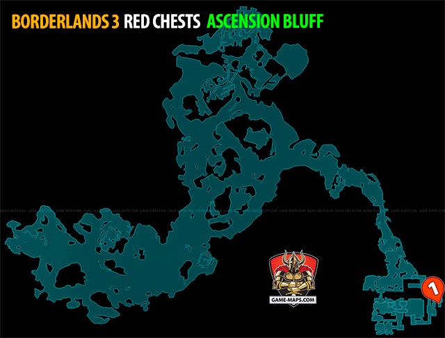 Red Chests in Ascension Bluff Zone - Borderlands 3